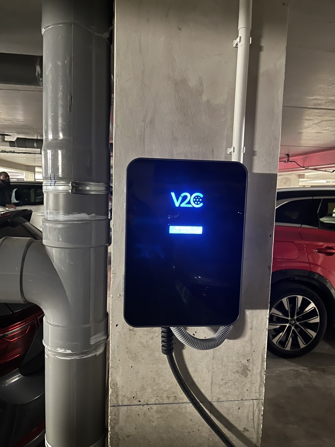 Installation d'une borne V2C — Wintzenheim